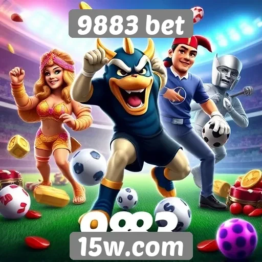 Variedade de jogos disponíveis na 9883 bet